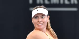 'I still have a lot of fire in me':Sharapova on comeback trail in Brisbane