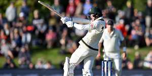 Manus Labuschagne made his highest score in two months