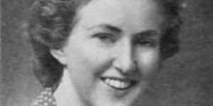 Catherine Hamlin aged about 25.