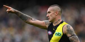 Heading to the MCG? The Tigers hope Dustin Martin overcomes illness to face Carlton on Thursday night.