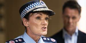 NSW Police Commissioner Karen Webb described the video as “appalling”.