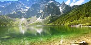 'Morskie Oko'Lake in the Tatra Mountains.