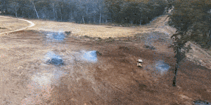 Land-clearing near Yarrowitch. 