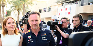 Alleged intimate messages,a pop-star wife and the F1 team boss at centre of soap opera