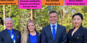 Parramatta councillor Michelle Garrard.