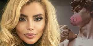 Venus Behbahani pictured last year.