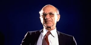 Milton Friedman:''Companies must obey the law. But,beyond that,their job is to make money for shareholders.''