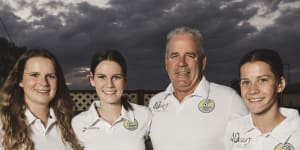 WPL:Tuggeranong family affair as Mal Dainsley coaches three daughters