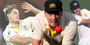 Australian cricket all-rounder Cameron Green:Bowler,fieldsman and batter.