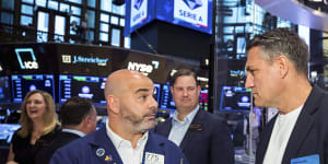 Wall Street has retreated on Monday. 