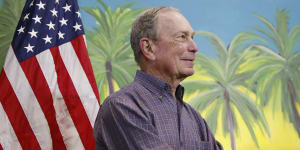 Bloomberg to give $US18m to Democrat campaign