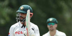 Shan Masood scored a double century against the PM’s XI.
