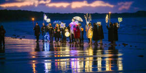 Think it’s cold? Try a dawn ocean swim on winter solstice