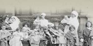 Children confined during the Spanish flu epidemic that killed 12,000 Australians. 
