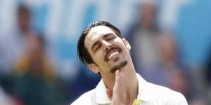 Mitch Johnson has no runs to play with.