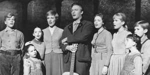 The Von Trapps as they were portrayed in The Sound of Music.