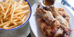 The Paddington's signature dish of chicken with gravy and fries.