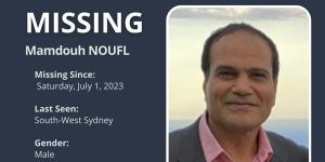 An appeal for Mamdouh “Emad” Noufl’s disappearance was issued last year.