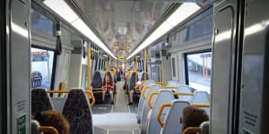 Only one of Queensland's 75 new trains has had the aisles widened and a second,larger toilet added for people in wheelchairs after seven months.
