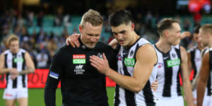 The two words from Buckley that inspired Pies to victory in his last game