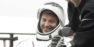 NASA astronaut in hospital after extended stay in space