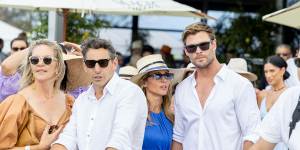 Elsa Pataky,co-founder of Purely Byron and husband Chris Hemsworth. 