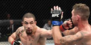 Relaxed Whittaker says he's falling in love with UFC all over again