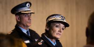 NSW Police Commissioner Karen Webb announced the charges on Wednesday evening.