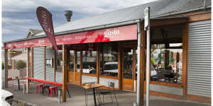 Damian Mantach spent $611,000 to buy the Gusto Cafe in Queenscliff,which his wife Jodie ran.