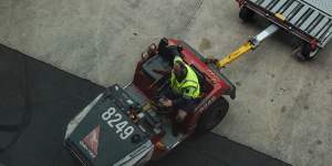 Qantas says 2000 more jobs will go with the outsourcing of all ground handling work. 