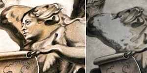 Meloni fresco and the scrubbed out Meloni fresco.