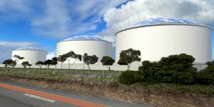 Geelong oil refinery lifts fuel reserves amid energy security concerns