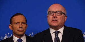 Dumping the changes is an embarrassment for Abbott and,even more so,for Attorney-General George Brandis.
