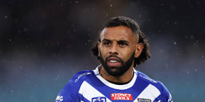 Canterbury star Josh Addo-Carr is out of the Kangaroos after his involvement in a brawl at the Koori Knockout.