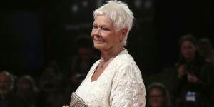 Dame Judi Dench – a great actor.