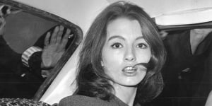 Christine Keeler,the model at centre of Profumo Affair,on July 22,1963.