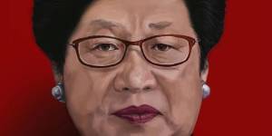 Badiucao morphed the faces of Hong Kong’s Chief Executive Carrie Lam with President Xi Jinping in 2018. 