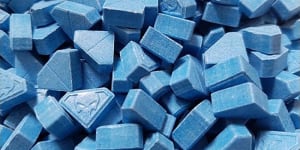 Blue Punisher ecstasy/MDMA pills have been found to have a much higher concentration of MDMA than normal. 