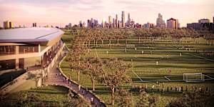 Huge F1 pit lane upgrade will give Albert Park more courts,better facilities for local sports