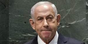 Israel Prime Minister Benjamin Netanyahu.