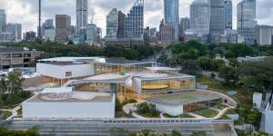 The new wing at the Art Gallery of NSW.