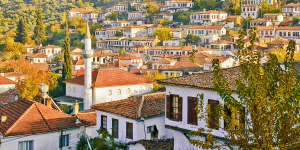 The beautiful hill town of Sirincet,Turkey.