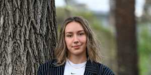 Alanna Smith is visiting Melbourne between WNBA and Unrivaled seasons. 