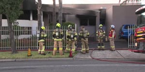 The Emerald in Thomastown was set alight in what police believe was a targeted attack.