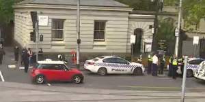 One man in hospital following Melbourne CBD road rage incident