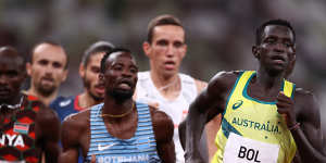 Peter Bol burst on to the scene at the COVID-postponed Tokyo Olympics in 2021.
