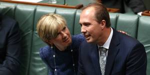 With the exception of Julie Bishop,most people might forget that Peter Dutton was once health minister. 
