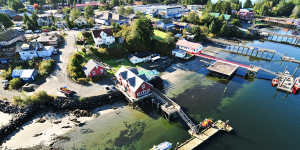 The picturesque town of Tofino. 