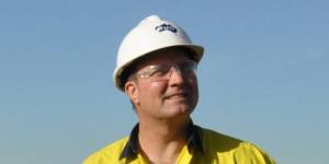 Nev Power during his time at Fortescue Metals Group.