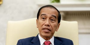 Indonesian President Joko “Jokowi” Widodo.